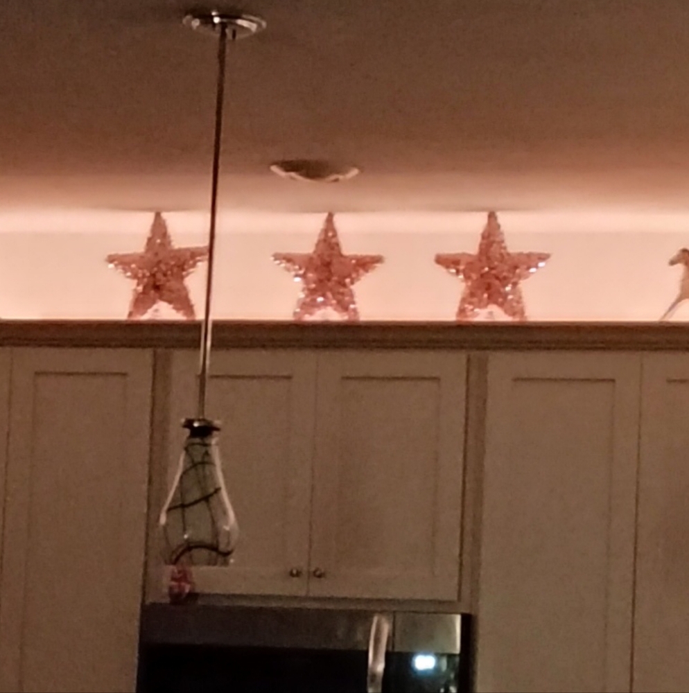 3 Sequin Star Tree Topper